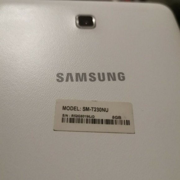 Samsung Galaxy Tab A SM-T280 7.0" 8GB White Tablet - Picture 3 of 5